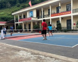 TRƯỜNG PTDTBT TH VÀ THCS SUỐI LƯ CHUẨN BỊ CÔNG TÁC THỂ TDTT ĐỂ THAM GIA ĐẠI HỘI THỂ DỤC THỂ THAO XÃ XA DUNG LẦN THỨ I, NĂM 2025