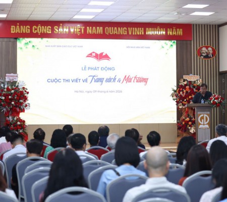 Phát động Cuộc thi viết về “Trang sách và Mái trường”